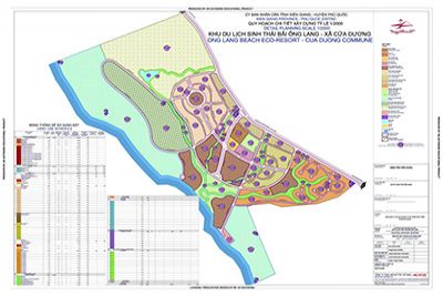 Bản Đồ Quy Hoạch Ông Lang, Cửa Dương, Phú Quốc (1/2000)