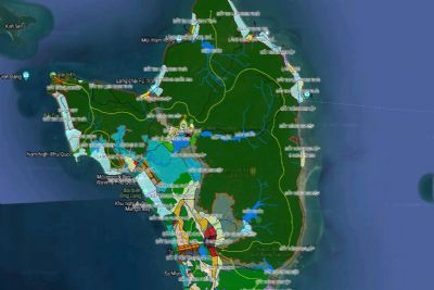 Bản đồ điều chỉnh Quy hoạch cục bộ 486 Phú Quốc 2021 đến 2030