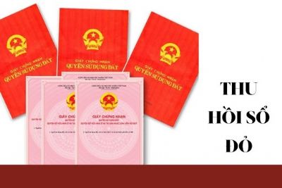 Thu hồi Sổ đỏ: Quy trình, thủ tục theo từng trường hợp hiện nay