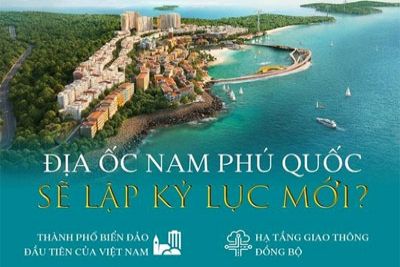 Tương lai “vàng” của địa ốc Nam Phú Quốc