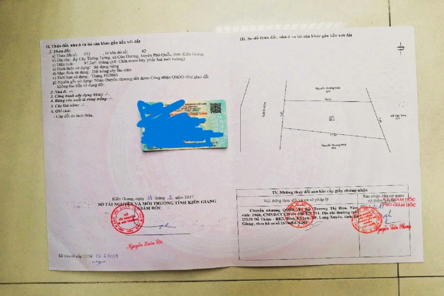 Bán Cặp Nền Cây Thông Trong, Phú Quốc - Full Thổ Cư, Gần Suối, Giá 1,6 Tỷ 3