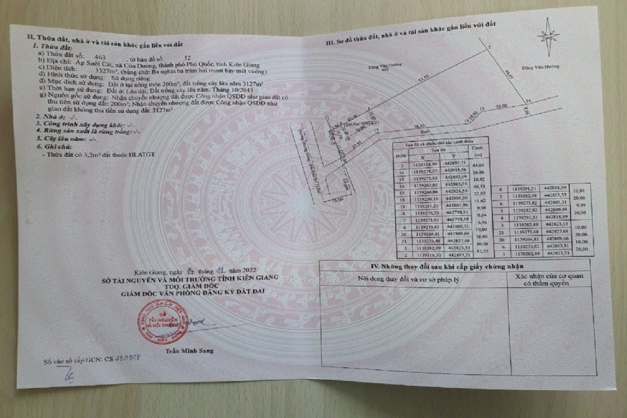 Bán 3300m2 Đất Dương Đông - Bắc Đảo, Phú Quốc 200m² Thổ Cư, Giá 3,7 Tỷ/1000m² 1