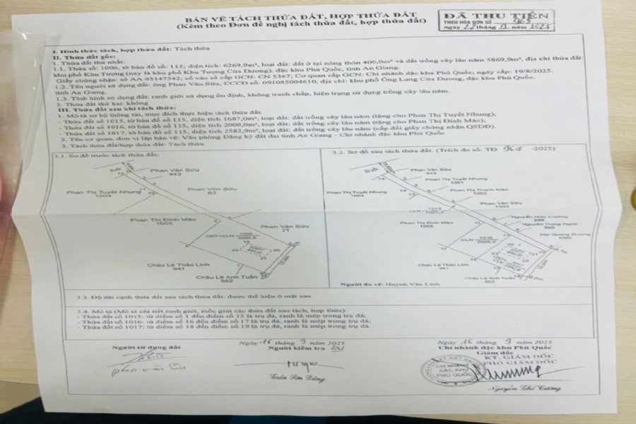 Bán Đất Khu Tượng gần biển Ông Lang: 500m², Giá 2,1 Tỷ, Quy Hoạch Đất Ở, Mặt Đường 8m 3