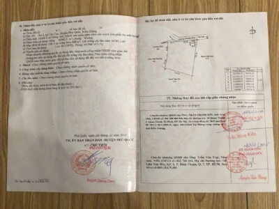 Bán 500m² Đất Mặt Tiền Cửa Cạn, Phú Quốc - Giá 999Triệu, Mặt Tiền 10m, Có Giấy Hiến Đường