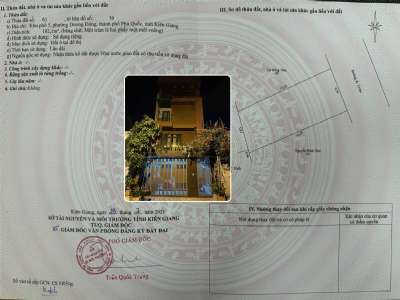 🔥 Bán Gấp TĐC 102m² Đất Tặng Nhà Mới Xây – Khu Phố 5 Dương Đông, Sinh Lời Ngay