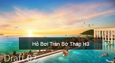 Hồ bơi view biển Dự Án Sun Grand City Hillside Residence Phú Quốc