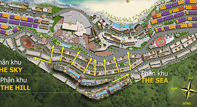 MẶT BẰNG CHUNG DỰ ÁN SUN GRAND CITY HILLSIDE RESIDENCE PHÚ QUỐC