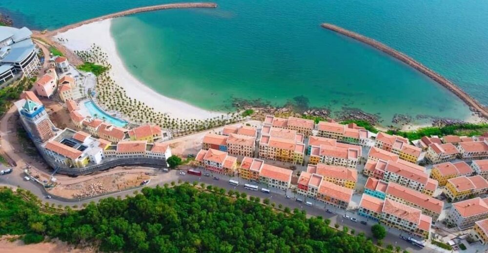 View toàn cảnh căn hộ Hill Side Địa Trung Hải Phú Quốc
