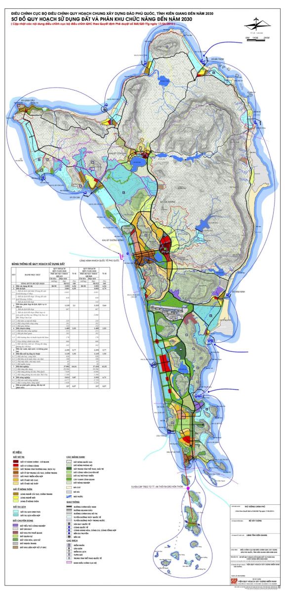 Bản đồ quy hoạch 868 Phú Quốc