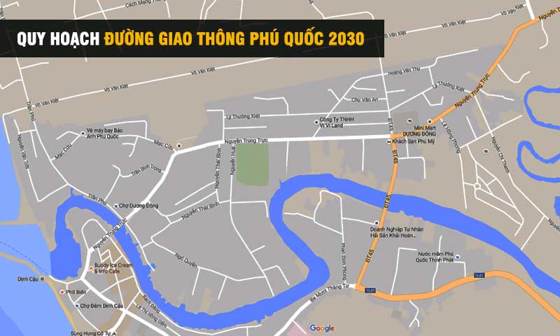 Quy hoạch đường giao thông Phú Quốc 2030