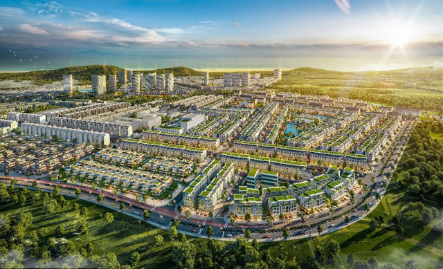 Phối cảnh Meyhomes Capital Crystal City