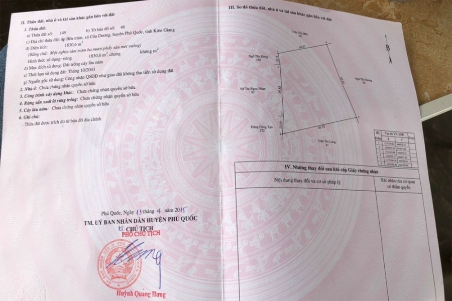 Đọc nội dung sổ đỏ chính chủ, buột hồng cần thiết Note những điểm gì?