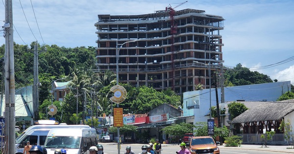 Công trình khách sạn xây trái phép ở cửa ngõ TP. Phú Quốc